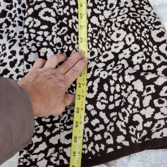 Style & Company Animal print‎ open cardigan 1X - Picture 2 of 9